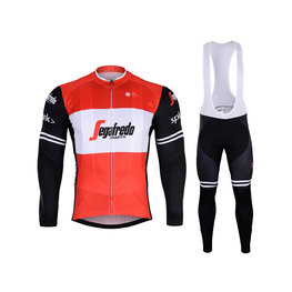 BONAVELO zimski dres i hlače - TREK 2019 WINTER - crvena/crna