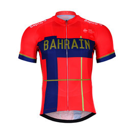 BONAVELO dres kratkih rukava - BAHRAIN MERIDA 2019 - plava/crvena