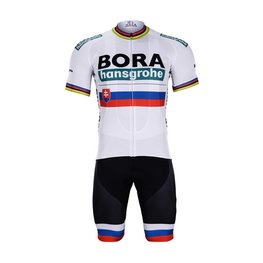BONAVELO kratki dres i kratke hlače - BORA UCI 2019 - crna/bijela