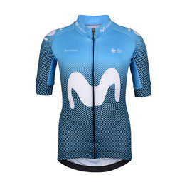 BONAVELO dres kratkih rukava - MOVISTAR 2020 KIDS - bijela/plava