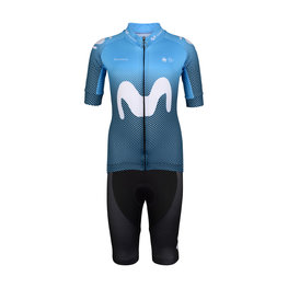 BONAVELO kratki dres i kratke hlače - MOVISTAR 2020 KIDS - bijela/plava/crna