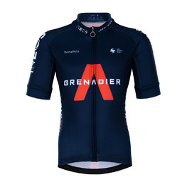 BONAVELO dres kratkih rukava - INEOS 2021 KIDS - crna/crvena