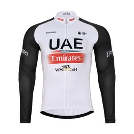 BONAVELO zimski dres i hlače - UAE 2024 WINTER - crna/bijela/crvena