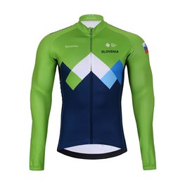 BONAVELO dres dugih rukava zimski - SLOVENIA - plava/zelena