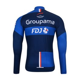 BONAVELO dres dugih rukava zimski - FDJ 2025 WINTER - plava/crna