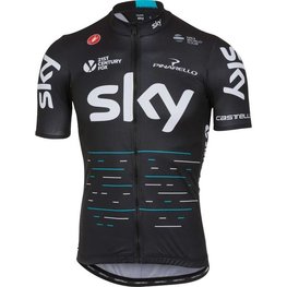 CASTELLI dres - TEAM SKY 2017 FAN