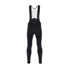 SANTINI duge hlače s tregerima - SVOLTA WINTER - crna/bijela