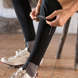 SANTINI navlake na noge - TOTUM - crna