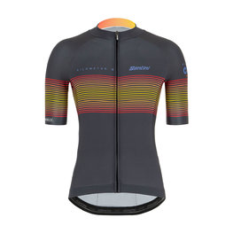 SANTINI dres kratkih rukava - LA VUELTA 2020 - crna