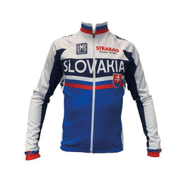 SANTINI dres dugih rukava zimski - TEAM SLOVAKIA WNT'15 - plava/bijela/crvena