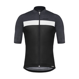 SANTINI dres kratkih rukava - STILE - siva/crna