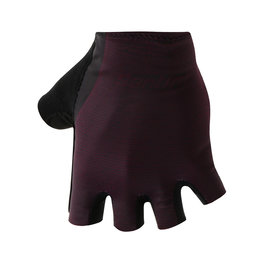 SANTINI rukavice s kratkim prstima - SOFFIO - crna/bodro