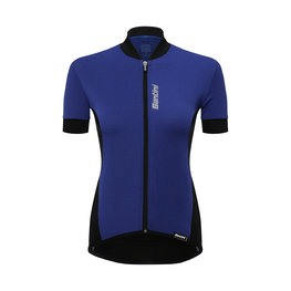 SANTINI dres kratkih rukava - BRIO LADY  - plava/crna