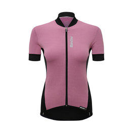 SANTINI dres kratkih rukava - BRIO LADY  - ružičasta/crna