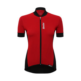 SANTINI dres kratkih rukava - BRIO LADY - crvena/crna