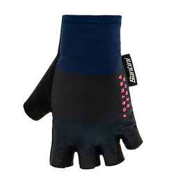 SANTINI rukavice s kratkim prstima - REDUX FORTUNA AERO - plava
