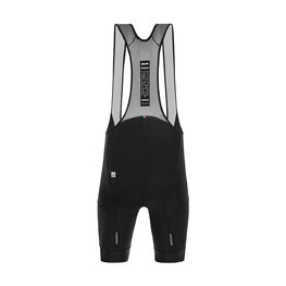 SANTINI kratke hlače s tregerima - KARMA DELTA - crna