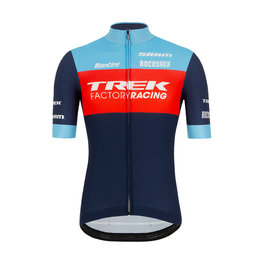 SANTINI dres kratkih rukava - TREK TFR XC 2021 - svjetloplava/plava