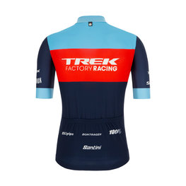 SANTINI dres kratkih rukava - TREK TFR XC 2021 - svjetloplava/plava