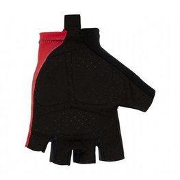 SANTINI rukavice s kratkim prstima - CUBO  - crvena