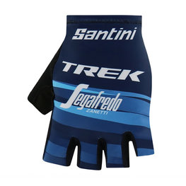 SANTINI rukavice s kratkim prstima - TREK 2019 RACE LADY - crna/plava