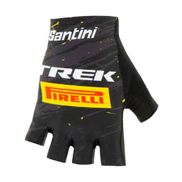 SANTINI rukavice s kratkim prstima - TREK PIRELLI 2020 - crna/žuta
