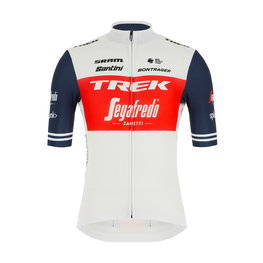 SANTINI dres kratkih rukava - TREK SEGAFREDO 2020 - plava/crvena/bijela