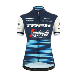 SANTINI dres kratkih rukava - TREK 2020 LADY - bijela/plava