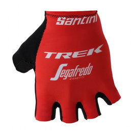 SANTINI rukavice s kratkim prstima - TREK SEGAFREDO 2018