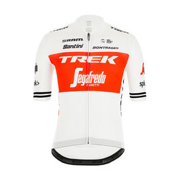 SANTINI dres kratkih rukava - TREK 2019 SLEEK99 - bijela/crvena