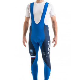 SANTINI duge hlače s tregerima - TEAM SLOVAKIA WNT'17 - plava