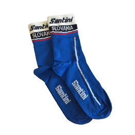 SANTINI čarape klasične - TEAM SLOVAKIA 2017 - plava