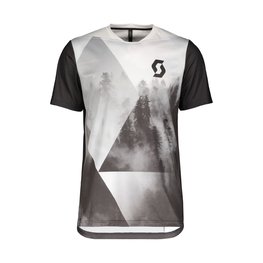 SCOTT dres kratkih rukava - TRAIL FLOW PRO - bijela/siva