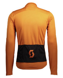 SCOTT izolirana jakna - RC WARM HYBRID WB - crna/narančasta