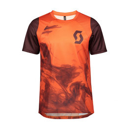 SCOTT dres kratkih rukava - TRAIL VERTIC - bodro/crvena