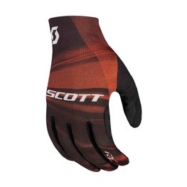 SCOTT rukavice s dugim prstima - RC PRO LF - bijela/crvena/crna