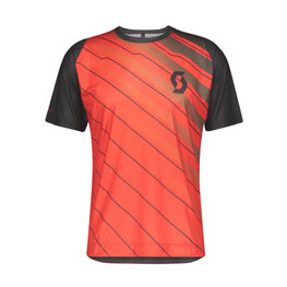 SCOTT dres kratkih rukava - TRAIL VERTIC - crvena/siva