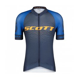 SCOTT dres kratkih rukava - RC PRO SS - narančasta/plava