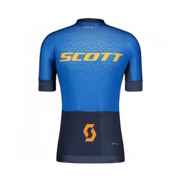 SCOTT dres kratkih rukava - RC PRO SS - narančasta/plava