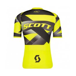 SCOTT dres kratkih rukava - RC PREMIUM CLIMBER - crna/žuta