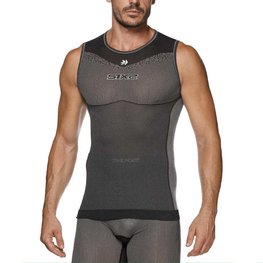 SIX2 majica bez rukava - SML BT - crna