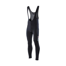 SIX2 duge hlače s tregerima - SLP WINTER - crna