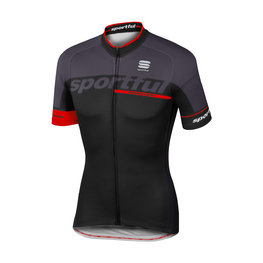 SPORTFUL dres kratkih rukava - SC TEAM - crna/crvena