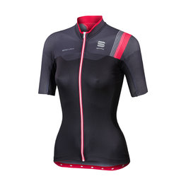 SPORTFUL dres kratkih rukava - BODYFIT PRO LADY - crna/crvena
