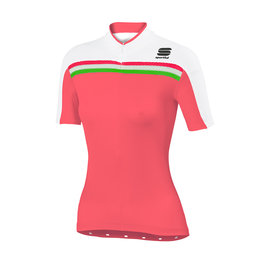 SPORTFUL dres kratkih rukava - ALLURE LADY - ružičasta/bijela