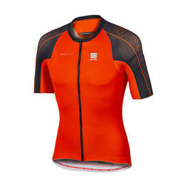SPORTFUL dres kratkih rukava - BODYFIT SPEEDSKIN - narančasta/crna