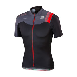 SPORTFUL dres kratkih rukava - BODYFIT PRO TEAM - crna/siva