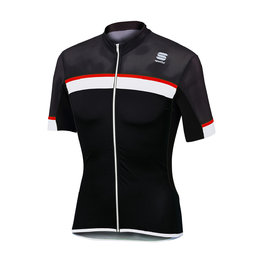 SPORTFUL dres kratkih rukava - PISTA - crvena/crna/bijela