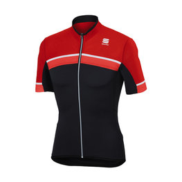 SPORTFUL dres kratkih rukava - PISTA - crvena/siva