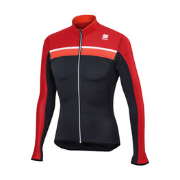 SPORTFUL dres dugih rukava ljetni - PISTA SUMMER - crvena/siva
